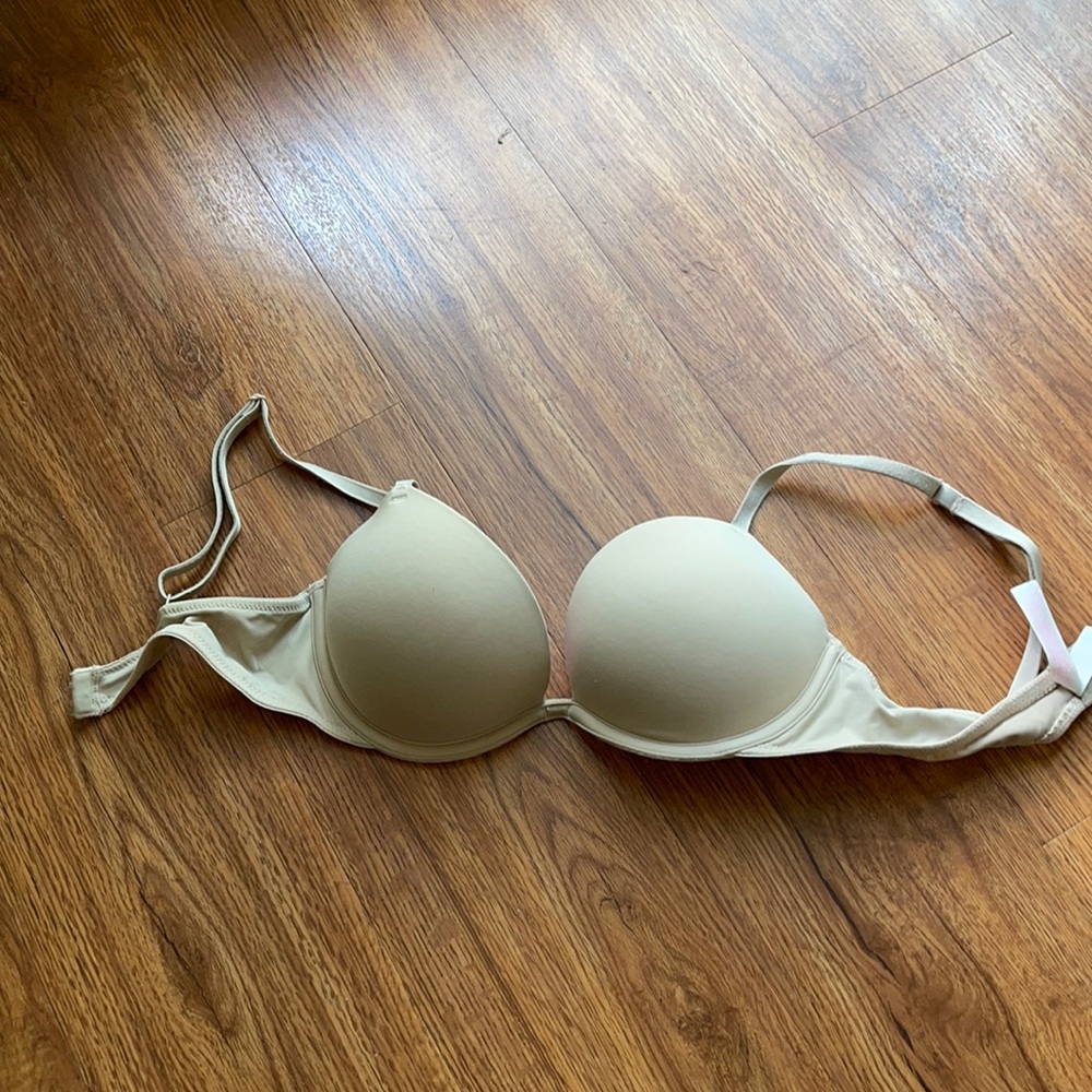 Super push pink bra in nude